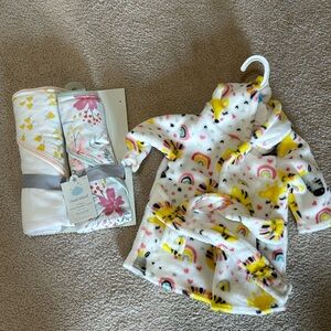 BABY GIRL towels